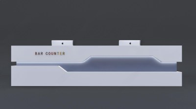 现代办公接待台3D模型下载